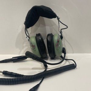 David Clark Aviation Headset Model H10-13 H with Grey Bag